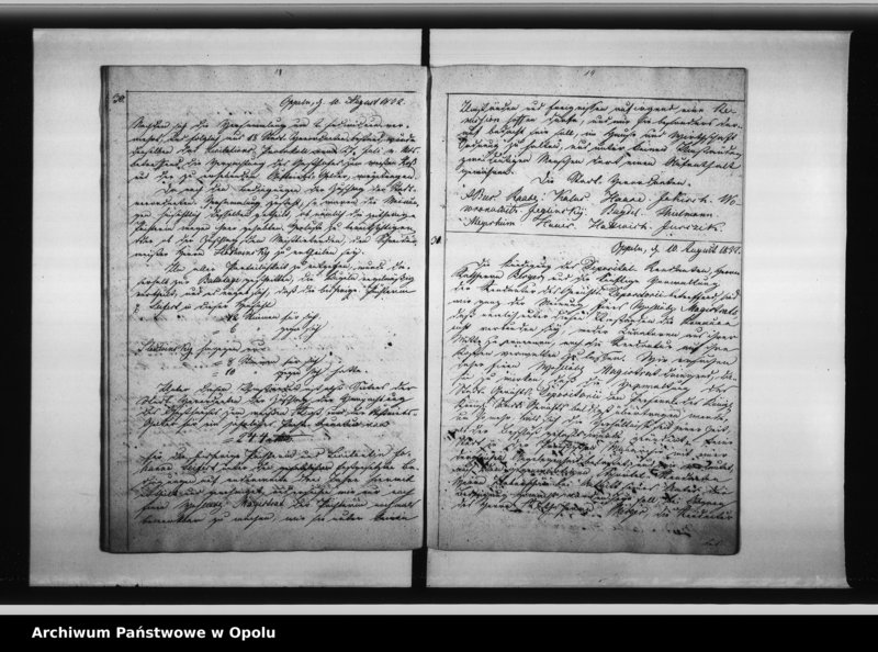 Obraz 14 z jednostki "Beschlussbuch der Stadtverordneten von Oppeln. Lit. D."