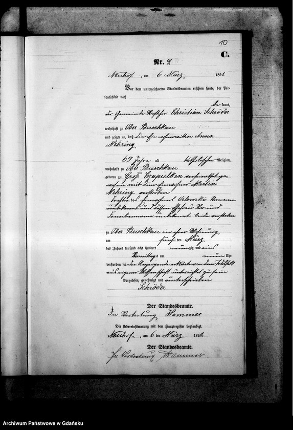 Obraz 14 z jednostki "Księga zgonów"