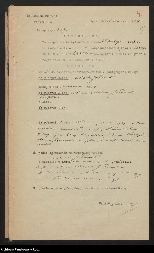 Obraz 7 z jednostki "A. M. Gołomb - sprzedaż mydła"