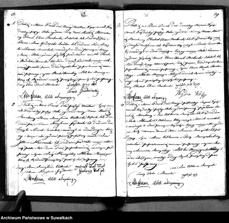 image.from.unit.number "Duplikatu Ksiąg Aktów Urodzonych, Umarłych i Zaślubionych Okręgu Przerośl na Rok 1835."