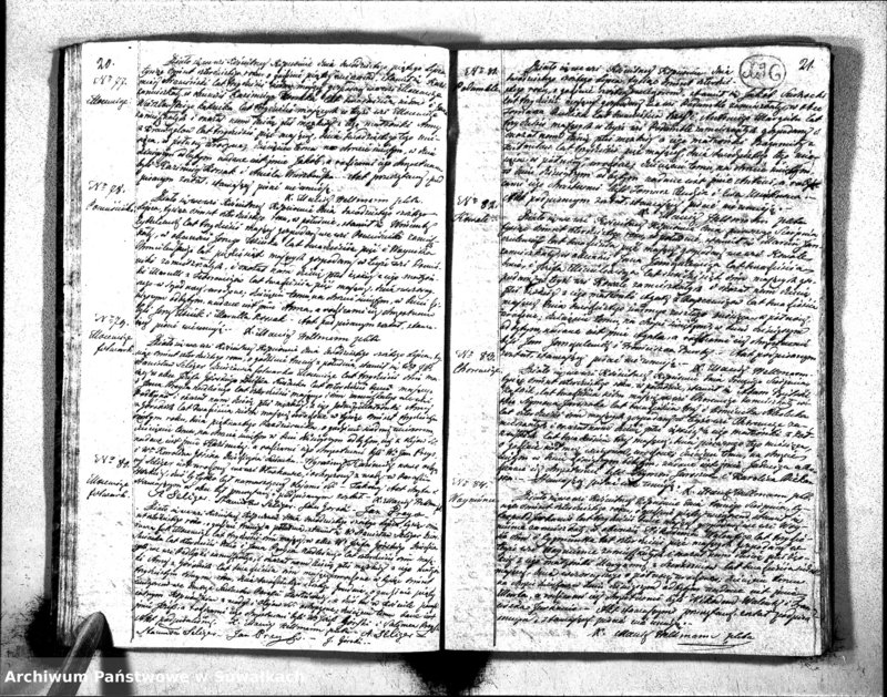 image.from.unit.number "Duplikat Aktów Urodzonych, Zaślubionych i Zeszłych Urzędnika Stanu Cywilnego Rzymsko-Katolickiego Kościoła Obrzędu Łacińskiego Parafii Kopciowskiey z Roku 1840"