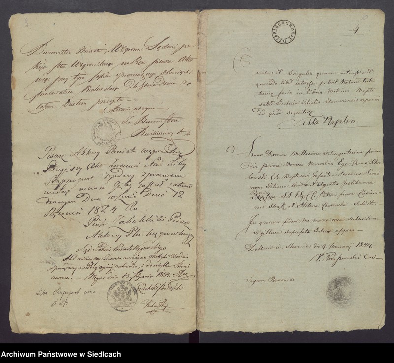 Obraz 8 z jednostki "Dowody do akt małżeństw"