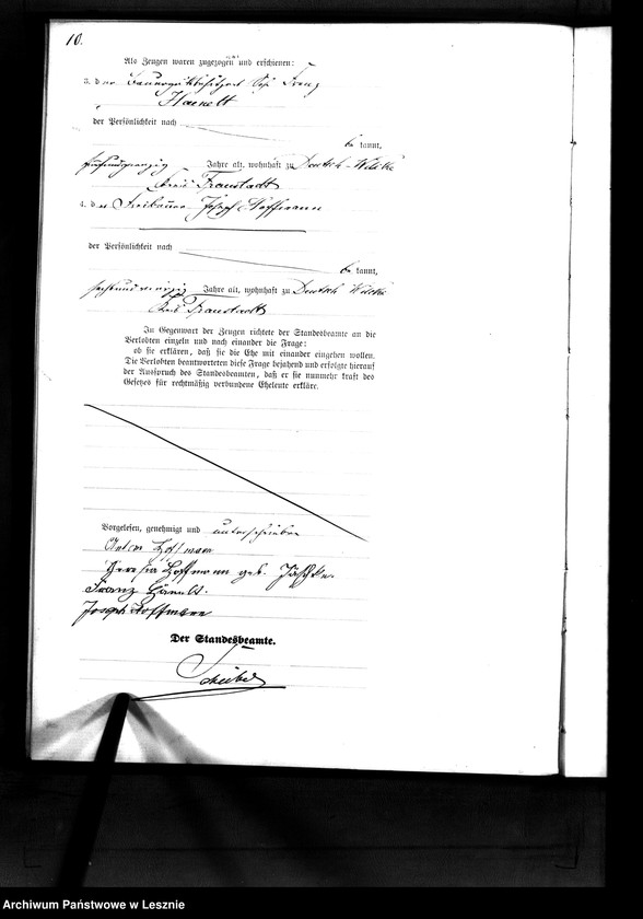 Obraz 11 z jednostki "[Księga małżeństw - wieś]"