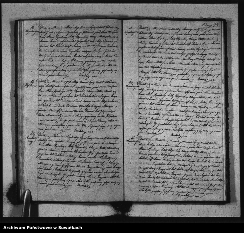 image.from.unit.number "Duplikat Aktów Urodzonych, Zaszlubionych i Umarłych Sekty Filiponów Okręgu Hutta 1846 r."