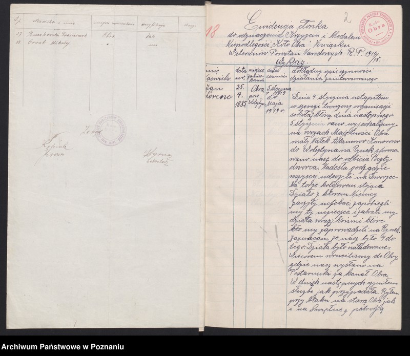 Obraz 5 z jednostki "Obra, powiat Wolsztyn - akta koła."