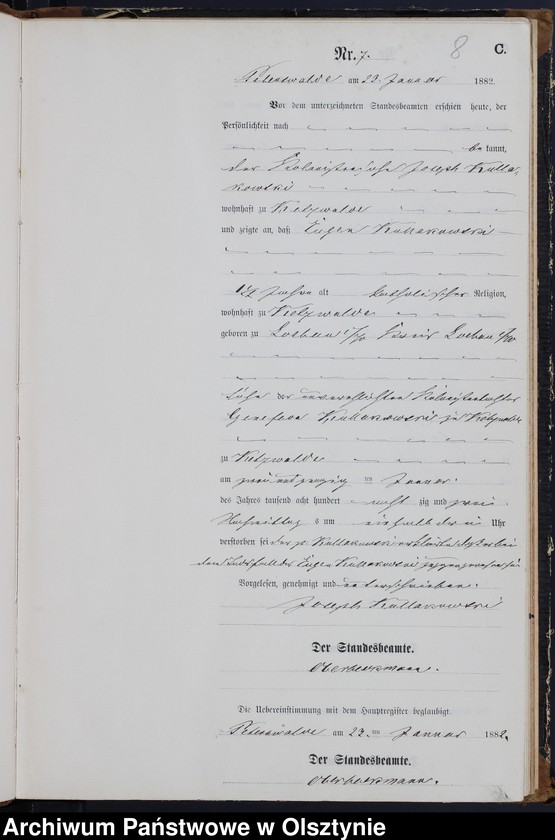 image.from.unit.number "Sterbe-Neben-Register Nr 1 - 100"