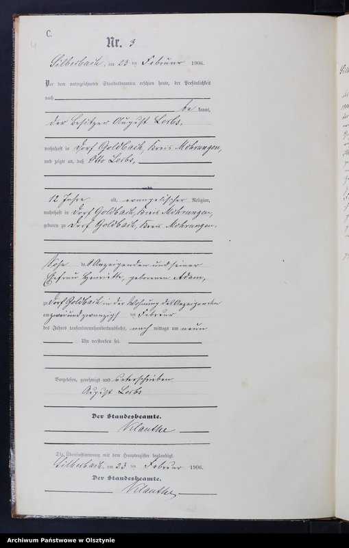 image.from.unit.number "Sterbe-Neben-Register Nr 1 - 28"