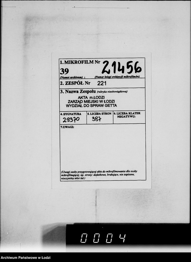 Obraz 2 z jednostki "Hauptreühandstelle Ost.[Korespondencja w sprawach majątkowych, podatkowych i należności finansowch]"