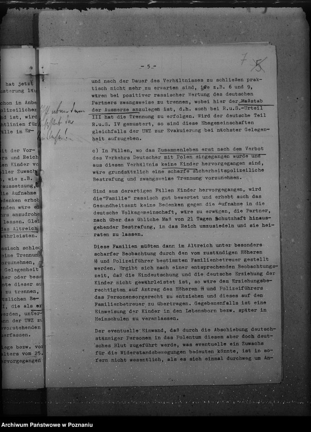 Obraz 11 z jednostki "Verkehr Deutscher mit Polen. Illegitime Ehegemeinschaften zwischen Deutschen und Polen"