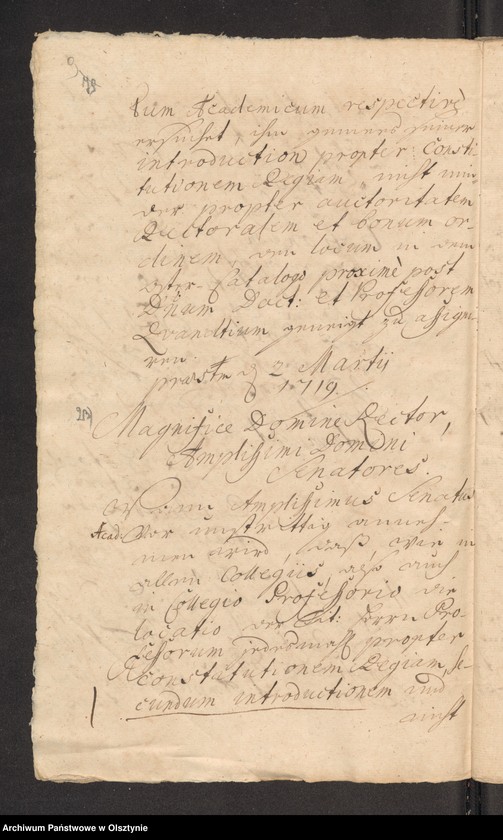 image.from.unit.number "In S. [Sachen] David Vogel mit D.[Doctor] [Johann] Behm und D [Doctor] . [Christoph] Langhansen wegen des Loci Professionis [załącznik]"