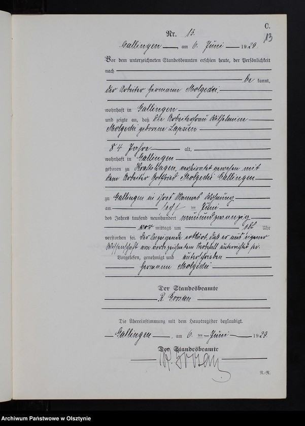 image.from.unit.number "Sterbe-Neben-Register Nr 1 - 24 [ Księga zgonów - wtóropis ]"