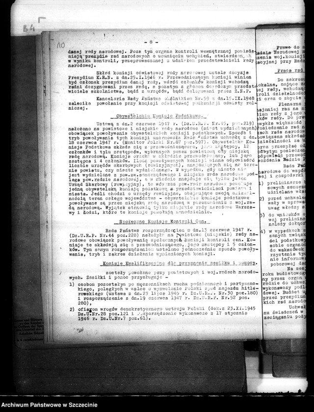 image.from.unit.number "Organizacja i sprawozdania Biura Prezydialnego Wojewódzkiej Rady Narodowej w Szczecinie"