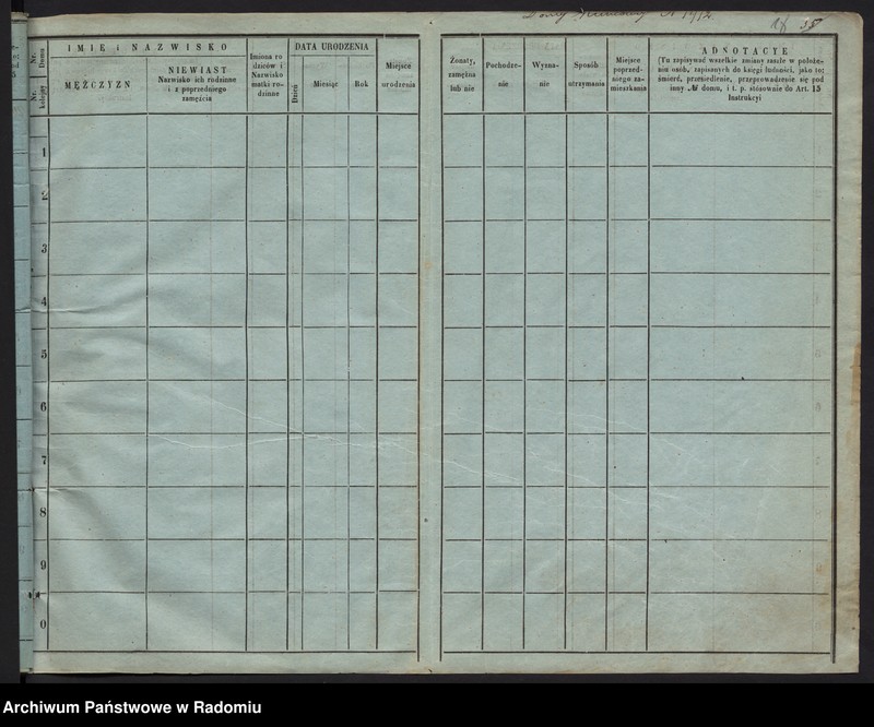 image.from.unit.number "/Księga ludności stałej m. Radomia/ 67- 91"