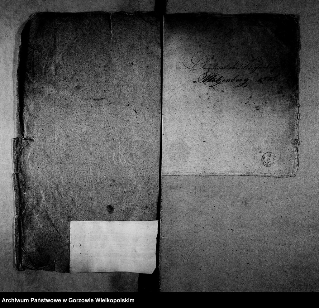 image.from.unit.number "Duplikate der Kirchenbücher von der Parochie Stolzenberg: Stolzenberg (Röżanki), Wormsfelde (Wojcieszyce)"