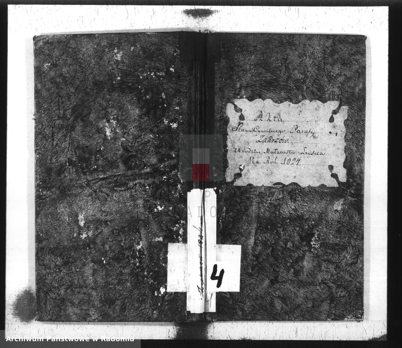 image.from.unit.number "Akta Stanu Cywilnego Parafii Zakrzów Urodzeń, Małżeństw, Zejścia na Rok 1824"