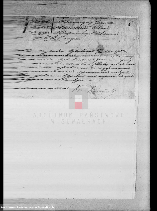 image.from.unit.number "[Księga akt urodzeń wyznania rzymskokatolickiego parafii w Suwałkach 1903 r.]"