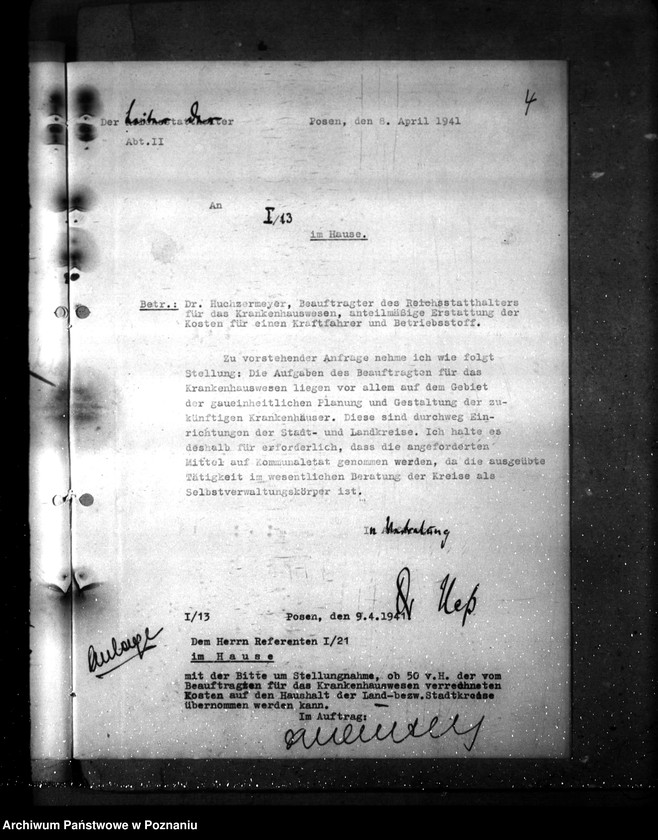 Obraz 8 z jednostki "Staatsbeauftragter für Hermannsbad. Kostenerstattung, Grundsätze"