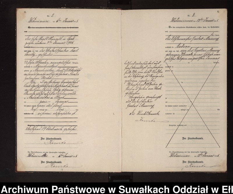 image.from.unit.number "Sterbe-Neben-Register des Preussischen Standes-Amtes Widminnen Kreis Loetzen"