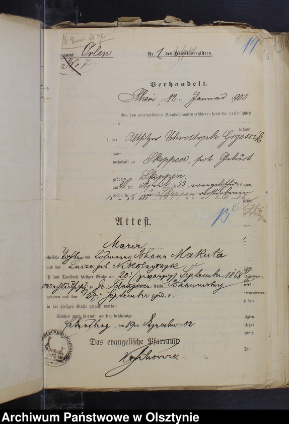 image.from.unit.number "Beläge zum Heirathsregister"