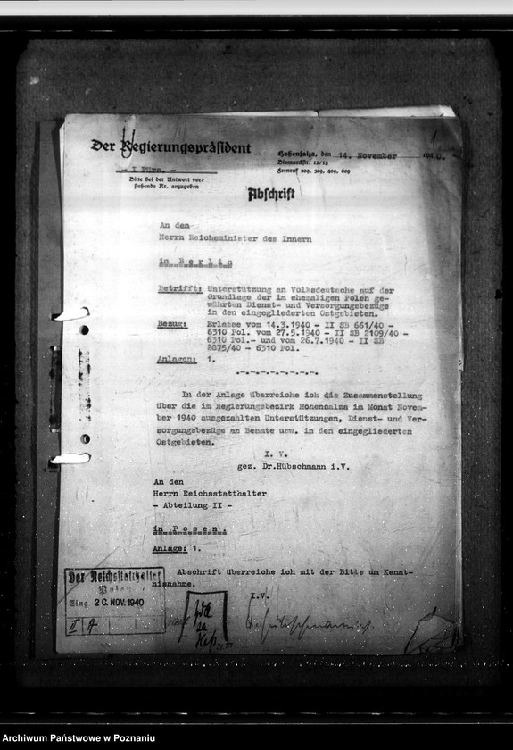 Obraz 5 z jednostki "Unterstützung an Volksdeutsche"