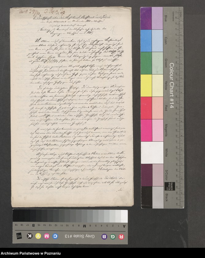 Obraz 4 z jednostki "Lose Papiere betreffend die revolutionäre Bewegung der Polen."