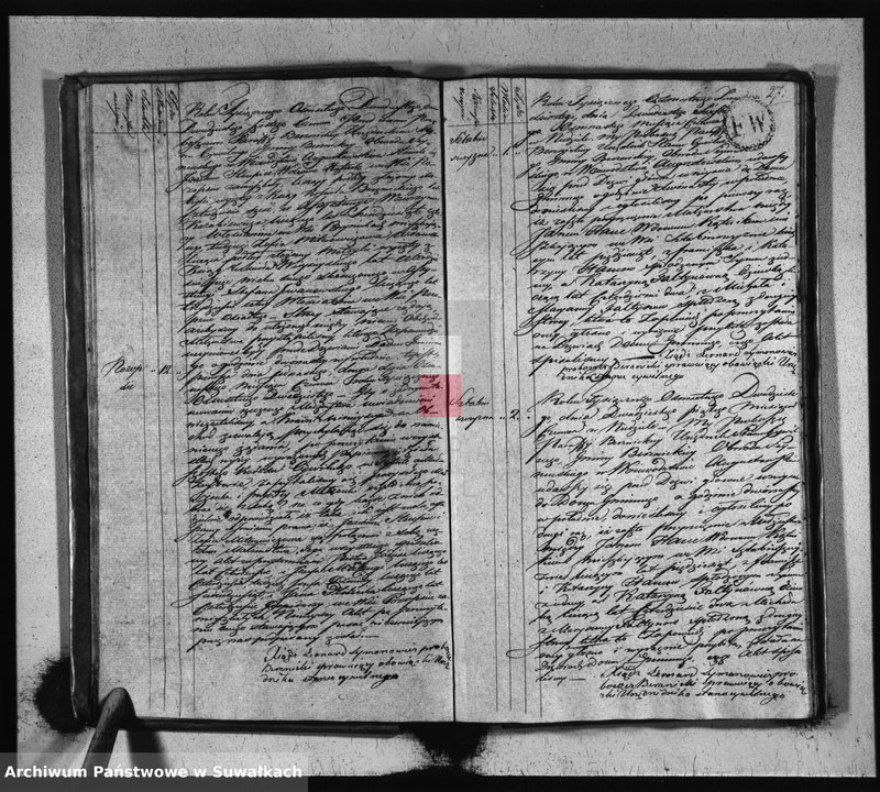 image.from.unit.number "Akta Zaślubionych Gminy Berznickiey od Dnia 1-o Stycznia 1820 Roku"