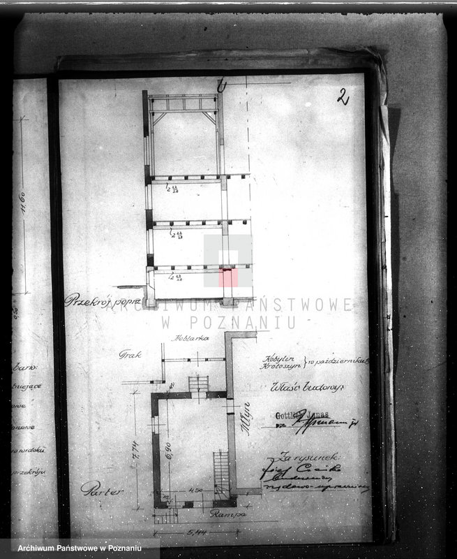 image.from.unit.number "Projekt na pobudowanie spichlerza zbożowego dla firmy G. Jonas w Kobylinie pow. krotoszyński"