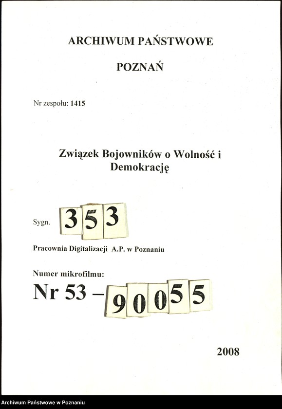 Obraz 3 z jednostki "Sytuacja przed wybuchem powstania wielkopolskiego. /Tłumaczenia z prasy polskiej na język niemiecki, wypisy z prasy niemieckiej w Poznaniu/ - część lV."