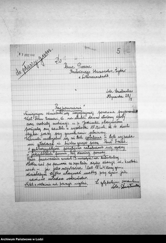 Obraz 8 z jednostki "[Podania o pracę]"