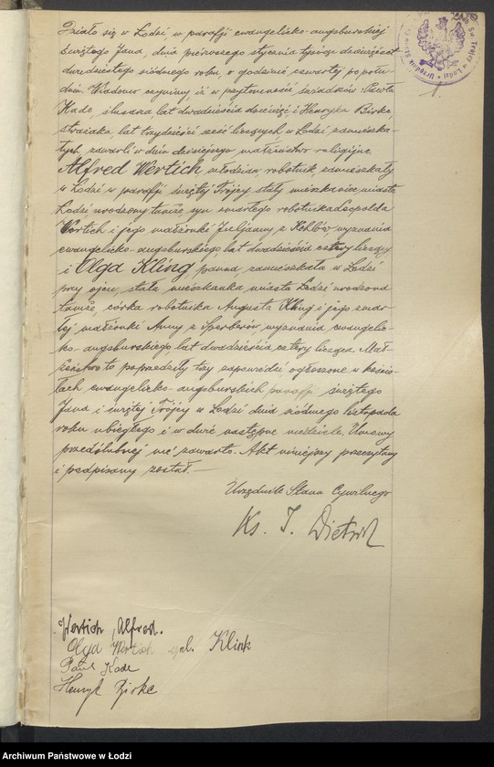 Obraz 3 z jednostki "Akta małżeństw"