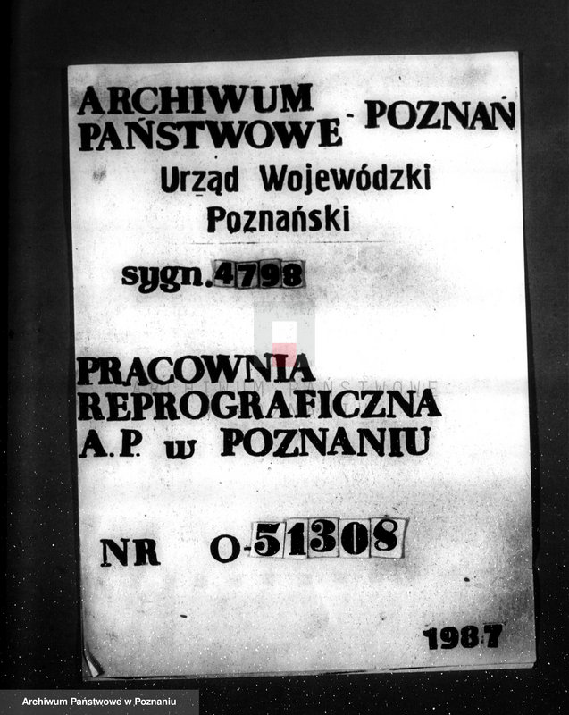 Obraz 1 z jednostki "Zatwierdzenie zakładu przemysłowego /fabr. cieplarń/ Firma Höntsch w Poznaniu"