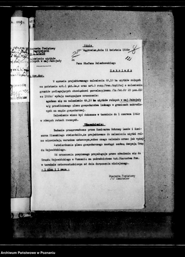 Obraz 16 z jednostki "Majętność leśna Rakojady powiat wągrowiecki"