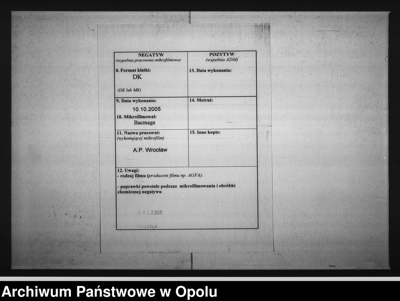 Obraz 3 z jednostki "Acta des Magistrats zu Oppeln betreffend: die Vermiethung zweier Wohnungs - Locale in dem zur Kranken Anstalt acquirirten ehemaligen Jesuiten-Collegien-Gebäude hieselbst Vol. I de Anno 1837"