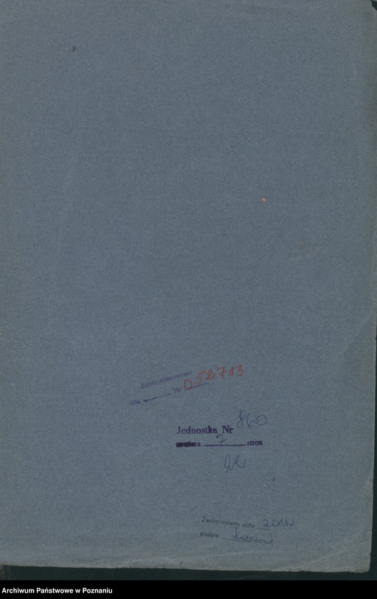 Obraz 12 z jednostki "A. betr. Theophil von Krygier"