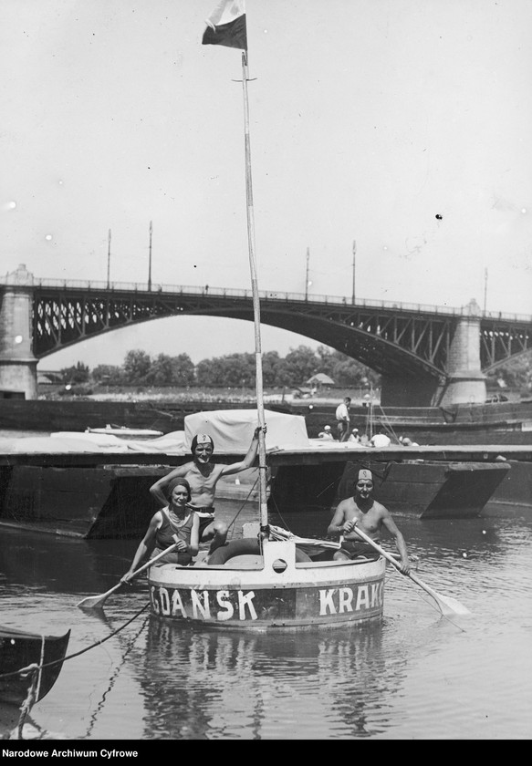 image.from.collection.number "Z Krakowa do Gdańska - Rejs balią po Wiśle"