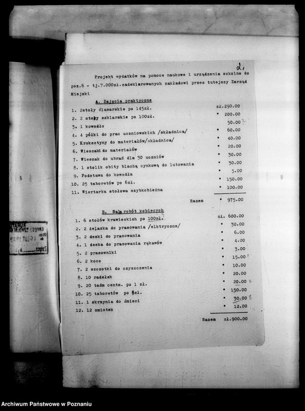 Obraz 5 z jednostki "Państwowe Liceum i Gimnazjum Koedukacyjne imienia Tadeusza Kościuszki - Turek [sprawozdanie z egzaminu dojrzałości]"