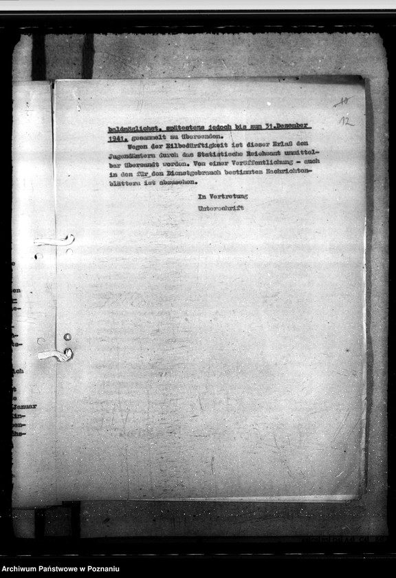 Obraz 15 z jednostki "Einführung jugendwohlfahrtrechtlicher Bestimmungen in den Ostgebieten"
