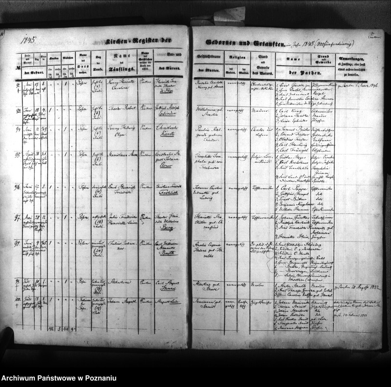 Obraz 14 z jednostki "Kirchenbuch Geborenen"