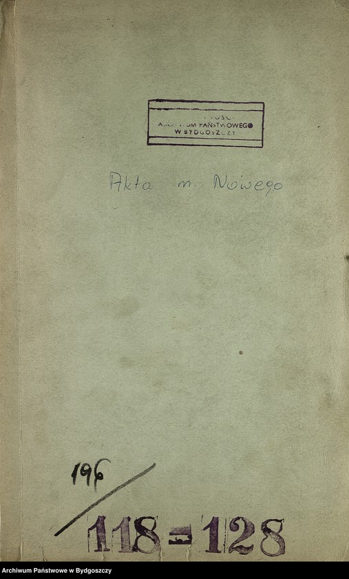 image.from.unit.number "Schriftwechsel der Stadt Neuenburg mit Stargard"