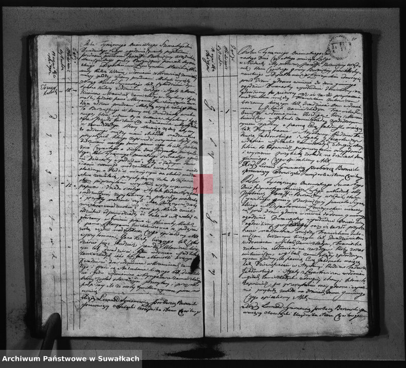 image.from.unit.number "Akta Małżeństwa Stanu Cywilnego Gminy Berznickiey z roku 1816"