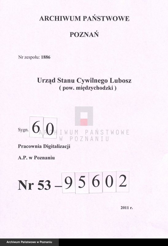 Obraz 1 z jednostki "Księga małżeństw"