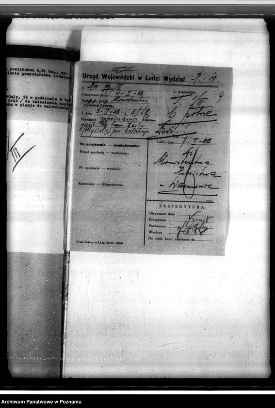 Obraz 13 z jednostki "Sprawa zmiany rodzaju użytków 0,63 ha gruntów leśnych we wsi Mycielin powiat kaliski"