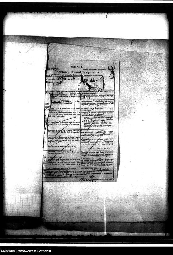 Obraz 8 z jednostki "Kaucja dzierżawna majątku państwowego Wełna"