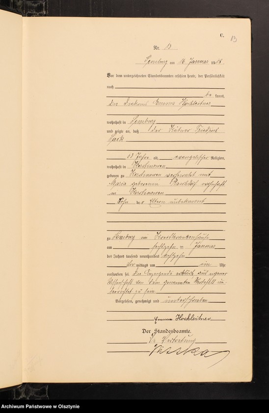 image.from.unit.number "Sterbe-Haupt-Register Nr 1-288"