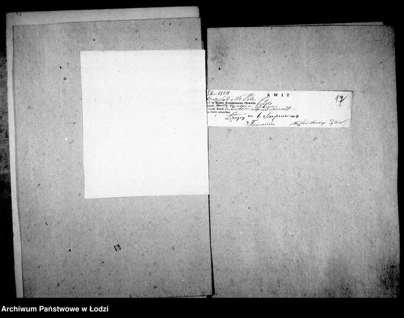 Obraz 17 z jednostki "Akta tyczące się kosztów kuracji"