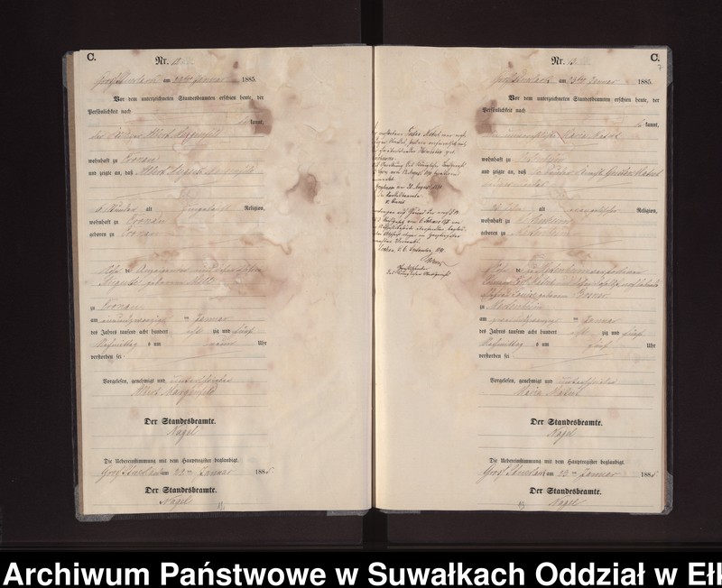 image.from.unit.number "Sterbe-Neben-Register des Preussischen Standes-Amtes Gross Stüerlack Kreis Loetzen"