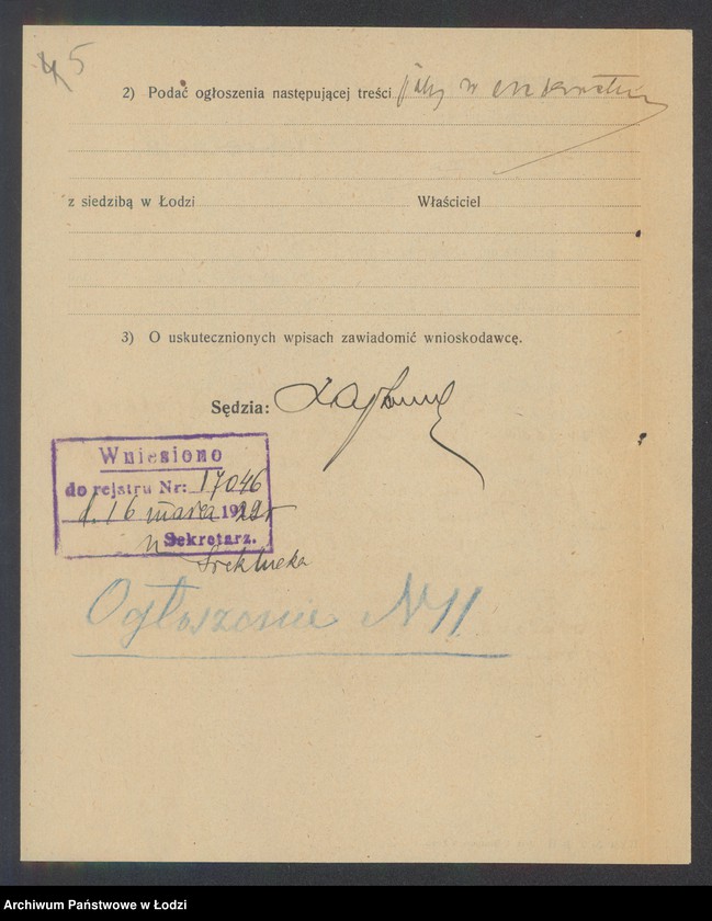 Obraz 7 z jednostki "Berysz Mojżesz Wajnberg- sprzedaż losów loterii państwowej"