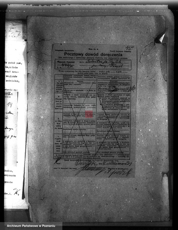 Obraz 19 z jednostki "/Nadzór nad gospodarką leśną/ protokoły badania lasów, programy gospodarcze powiat nowotomyski"