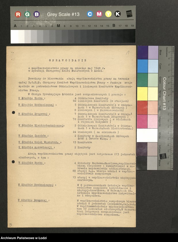 Obraz 2 z jednostki "Dyrekcja Okręgowa Kolei Państwowych - sprawozdania z rozwoju współzawodnictwa pracy"