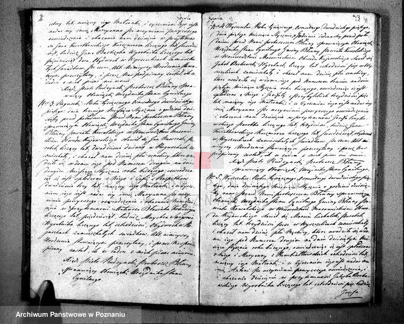 Obraz 3 z jednostki "Akta urodzeń, małżeństw i zgonów"